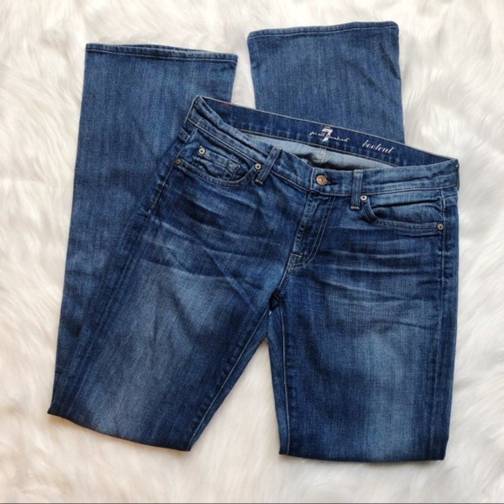 7 For All Mankind Boot Cut Jeans Size 28